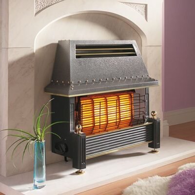 Flavel Regent Gas Fire Black
