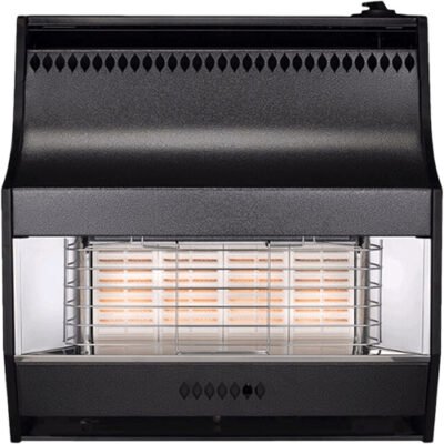 Valor Firelite 4 Gas Fire Black Electronic Ignition