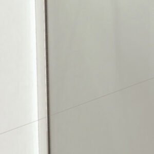 Kudos Ultimate Wall Post for Flat Glass Panel - Chrome