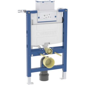Geberit New Duofix 820mm Frame for Wall Hung Pans with Omega 120mm Cistern (excl. flush plate)