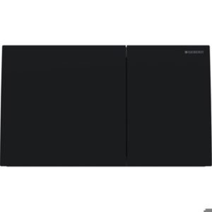 Geberit Sigma70 Square Flush Plate for Dual Flush - Stainless Steel - Matt Black