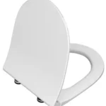VitrA Sento Slim Soft Close Seat, Quick Release - White
