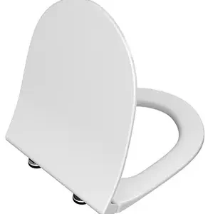 VitrA Sento Slim Soft Close Seat, Quick Release - White