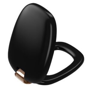 VitrA Plural Soft Close Seat with Copper Hinge - Matt Black