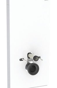 Geberit Monolith Glass Shrouded Frame & Cistern for Floor Standing WC White