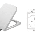 Artesan Annabel Square Wrap Soft Close Seat