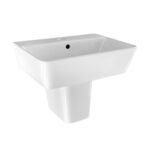 Artesan Square 450 x 375mm 1TH Cloakroom Basin - White