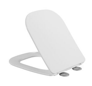 Artesan Bedgebury Tornado Square Slim Soft Close Seat - White
