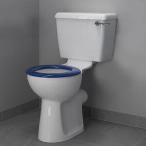 Base Doc M Close Coupled WC - Blue Seat