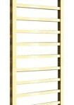 Bedgebury 1600 x 500mm Designer Rail - Brushed Brass (The Tunbridge Wells Brassware Co.)