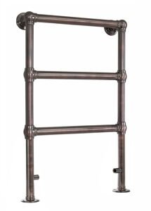 The Pantiles 966 x 673mm Towel Rail - Antique Copper By The Tunbridge Wells Brassware Co.