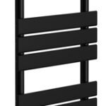 Southborough Electric Pre-Fill 800 x 500mm Towel Rail - Matt Black (Tunbridge Wells Brassware)