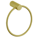 Knole Towel Ring - Matt Brushed Brass