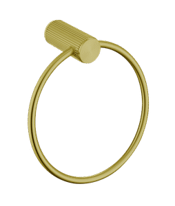 Knole Towel Ring - Matt Brushed Brass