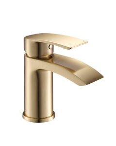 Speldhurst Basin Mixer - Brushed Brass (incl. waste)