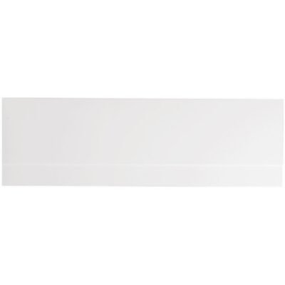 1700mm 2 Piece Mouldwood Front Panel White