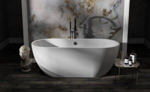 x Double Skinned Bath incl pre-fitted waste chrome