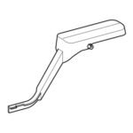 Geberit Actuator Lever for Exposed Cistern AP112 - single