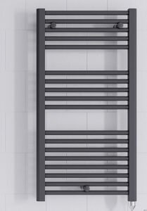 Lazzarini Cortina Electric Contact 480 x 920mm - Black