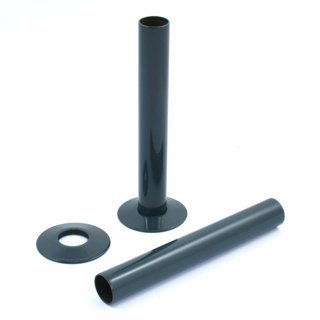 Pipe Set 180mm x 15mm - Anthracite (The Tunbridge Wells Brassware Co.)  ANTH190PR