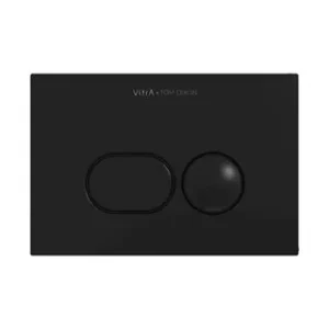 VitrA Liquid Flush Plate - Black