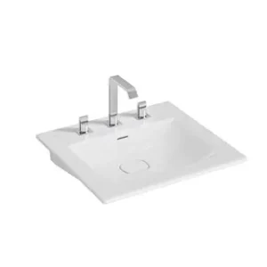 VitrA M-Line Vanity Basin 600mm Washbasin 3TH - White