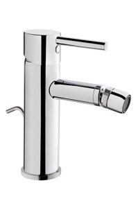 VitrA Minimax S Bidet Mixer - With Pop Up Waste - Chrome