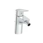 VitrA Flow Round Bidet Mixer - Chrome