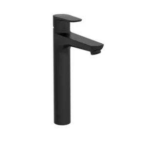 VitrA Flow Soft Tall Basin Mixer - Matt Black