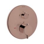 VitrA Origin Built-In Thermostatic Bath/Shower Mixer (Exposed Part Only) - Soft Copper