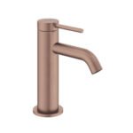 VitrA Minimax Round Basin Mixer Compact - Brushed Bronze