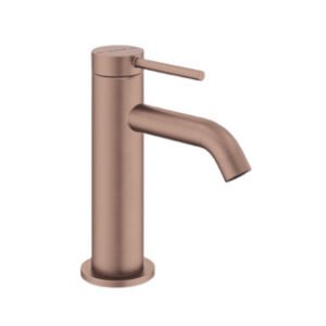 VitrA Minimax Round Basin Mixer Compact - Brushed Bronze