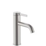 Roca ONA Mono Basin Mixer - Stainless Steel (incl. click clack waste)