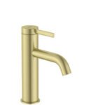 Roca ONA Mono Basin Mixer - Brushed Brass (incl. click clack waste)