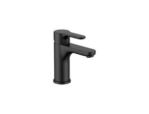 Roca L20 Smooth body Basin Mixer - Matt Black (excl. waste)