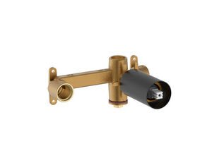 Roca Ona Wall Mounted Built In Body Only for Wall Mounted Basin Mixer - Matt Black