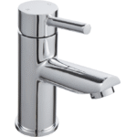 Aztec Mono Basin Mixer with push waste (0FTAP01)_1