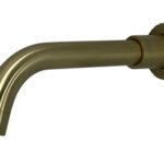 TED Basin Spout Wall Mounted - Brushed Brass