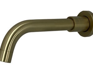 TED Basin Spout Wall Mounted - Brushed Brass