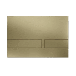 Britton Flush Plate - Brushed Brass