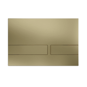 Britton Flush Plate - Brushed Brass