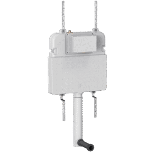Slimline Dual Flush Concealed Cistern with Waste Pipe and Installation Kit