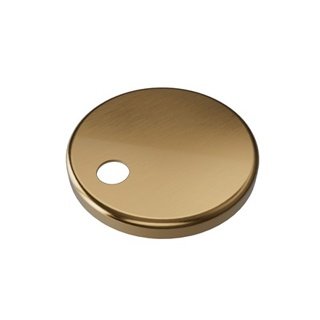 Britton New Seat Hinge Plate - Brushed Brass (Pair)