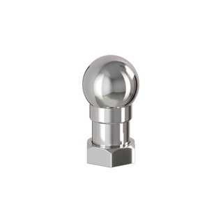 Burlington Classique Profile Finial Chrome