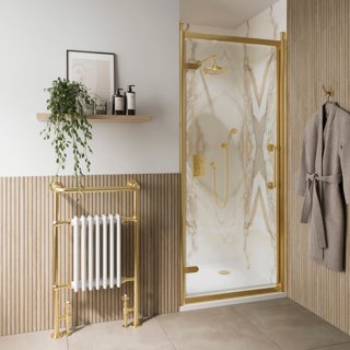 Burlington Classique Hinged Door excl handle finials