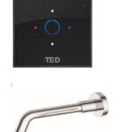 TED Cuba Basin Filler Kit with Interface, Processor & Basin Filler in Chrome