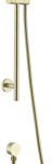 TED Cuba Shower Rail Slide Kit with Cuba Inerface & Digital Processor - Brushed Brass