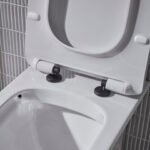 Tavistock Optional Seat Black Hinge Cover Caps (Pair) for Orbit Soft Close Seat