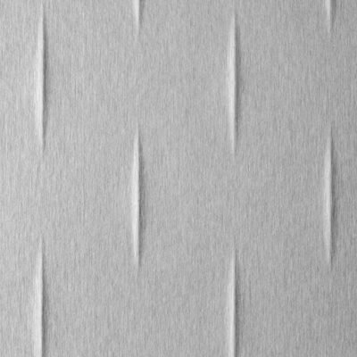 OberflexAluminium 4041 Brushed Aluminium Spine