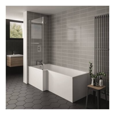 Elite L Shaped Bath H With Legs
